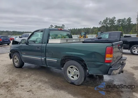 2002 Chevrolet Silverado C1500 из США, поврежденный, VIN 1GCEC14V82Z203824